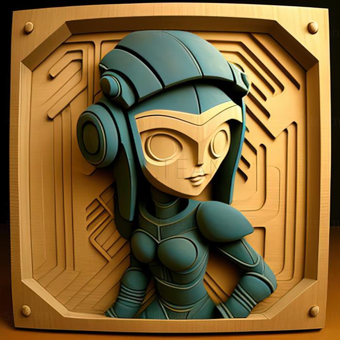 3D model st Jenny Wakeman from The Life and Adventures of a teenage robo (STL)